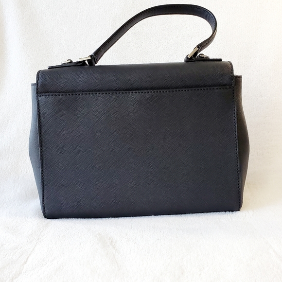 Michael Kors Black Satchel Crossbody Bag - Picture 4 of 9